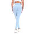 thumbnail image 5 of Gibobby Pantalones de mezclilla Ajuste PantsTight Quick Hip Entrenamiento deportivo Running Point Lifting Pantalones de mujer Yoga y pantalones Secado Fitness Five Hips Pantal(Azul， L), 5 of 5