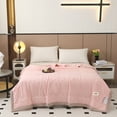 thumbnail image 2 of Summer Blanket Chill Cool Blanket Cool Fiber Fade Resistant 59x78IN Cooling Comforter Queen Size Super Cozy And Comfy Living Room Decor Cooling Blankets for Adults for Women Portable Throw Blankets, 2 of 8