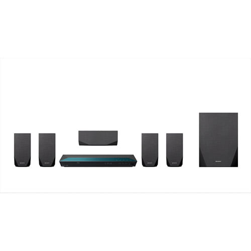 verbannen Portaal vieren Sony BDV-E2100 5.1 Channel 1000W 3D Blu-ray Home Theater System with  Built-in Wi-Fi - Walmart.com