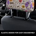 thumbnail image 4 of Kdxio Dog Doing Yoga Pattern Print 2 Piece Car Head Rest Covers Set Auto Front/Rear Seats Headrest Cover Universal Fit Most Cars,Sedan, SUV, 4 of 9
