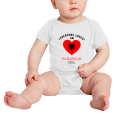 thumbnail image 2 of Everyone Loves an Albanian Girl Cute Baby Bodysuit Baby Clothes (White, 3-6 Months), 2 of 5