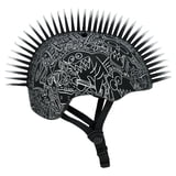 Raskullz Doodle Mohawk Bike Helmet, Black, Child 5+ (50-54cm) - Walmart.com