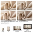 thumbnail image 3 of Cortinas Joydeco de lino, 230 cm de longitud, juego de 2 paneles para dormitorio, 3 of 9