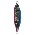 thumbnail image 2 of Señuelos de pesca de caballa luminosa UV con impresión 3D, cebo falso de 7,5 cm y 80g (rosa azul) Tmvgtek pescar, 2 of 2