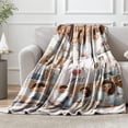 thumbnail image 3 of Custom Blanket with Photos Text, Personalized Pictures Collage Customized Flannel Throw Blankets Custom Wedding Blankets for Couple, Anniversary, Engagement Gift Blanket&nbsp;-8Photo-1, 3 of 6