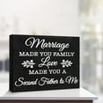 thumbnail image 3 of JennyGems Gifts for Father in Law, Father in Law Gift Ideas, Father in Law Gift Sign Decor Plaque, 8x6 Inch Wood Sign, Wedding Gift for Father in Law (Father in Law Gift), 3 of 10