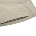thumbnail image 6 of Bienzoe Boy's School Uniforms Adjust Waist Pants Khaki 6, 6 of 8