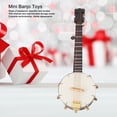 thumbnail image 3 of Juguetes De Mini Banjo, Apariencia De Banjo En Miniatura Apariencia Realista Exquisita Mano De Obra Hermosa Duradera Para Regalos, 3 of 7