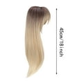 thumbnail image 2 of WIFKLSIIPG Hair Toppers for Women 360 3D Topper with Hair Clip with Thinning Hair 18 inch Toppers Hair Pieces for Women, 2 of 4