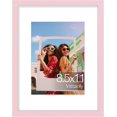 thumbnail image 1 of Vittanly Diploma Frame, Premium Material with Shatter Resistant Plexiglass, Display Pictures 6x8 with Mat or 8.5x11 without Mat, 8.5x11 Picture Frame for Wall or Table Top Display, Pale Pink, 1 Pack, 1 of 6