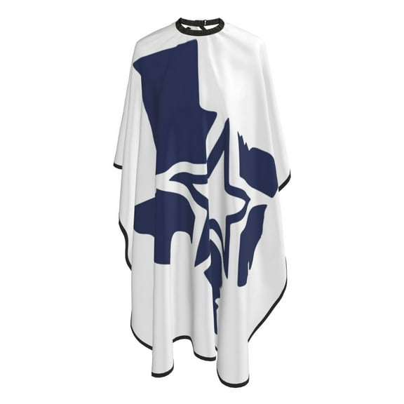 Star Of Texas State Salon Barber Cape - Professional Hairdressing Waterproof Hair Cutting Cape With Adjustable Snap Closure-Haircut Apron For Hair Stylist And Home Use-55''X66''