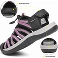 thumbnail image 5 of Rumpra Women's Closed Toe Sandals Water Shoes Hiking Sandals for Beach Activities, 5 of 7