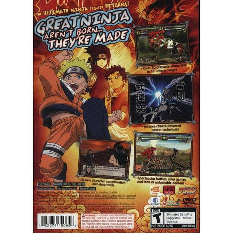 Naruto Shippuden: Ultimate Ninja 5, PS2, Buy Now