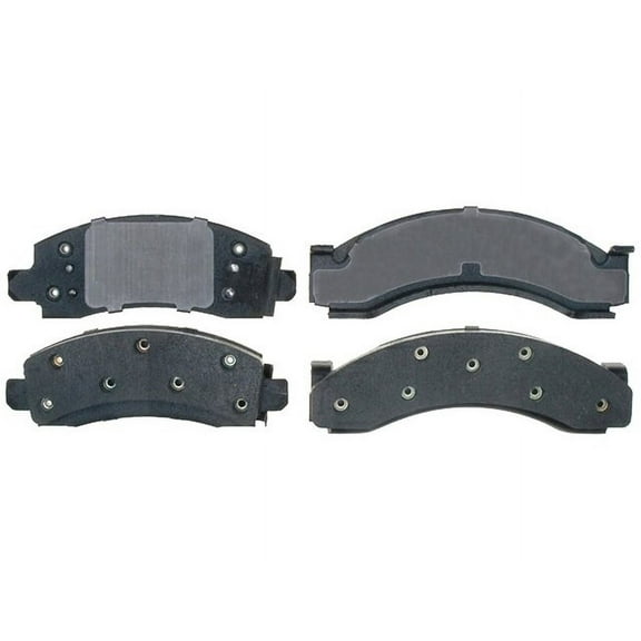 Brake Pad Set - Compatible with 1975 - 1999 Chevy P30 1976 1977 1978 1979 1980 1981 1982 1983 1984 1985 1986 1987 1988 1989 1990 1991 1992 1993 1994 1995 1996 1997 1998