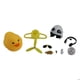 thumbnail image 4 of Pato Decorativo Amarillo Con Casco Modelo 4, 4 of 4