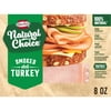 HORMEL NATURAL CHOICE Deli Meat, Gluten Free, Smoked Deli Turkey, Refrigerated, 8 oz Plastic Package
