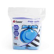 Sassy 75 Count Disposable Diaper Sacks