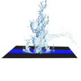 thumbnail image 3 of Calcomanías para parachoques, paquete de 3, reflectantes, con línea azul fina, estilo policía, 3 of 7