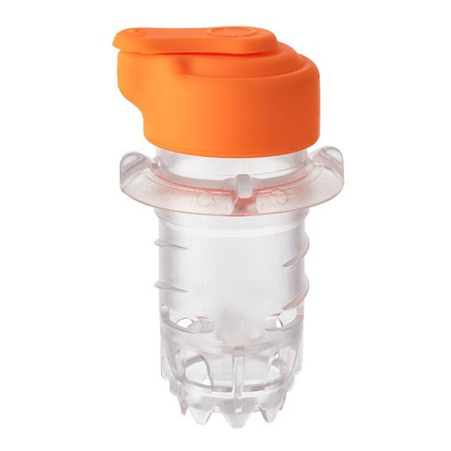 zhangmingg Manual Hand Held Juicer Extractor with Built In Spout and Corer for Fresh Orange Juice Easy Kitchen Tool
