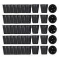 thumbnail image 2 of 500pcs Nursery Pot Plastic Plant Propagation Container 8 X 8cm - Snngv, 2 of 3