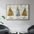 thumbnail image 2 of Sophisticated Christmas Collection A - Framed Gallery Wrapped Holiday Canvas - 25 x 37 - Gold Frame, 2 of 9