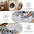 thumbnail image 4 of Washable Runner Rug, Non-Slip Soft Low Profile 2x6 ft Kitchen Rug, Modern Abstract Floral Area Rug for Kitchen, Hallway, Laundry, Bedroom, Entrance, 4 of 6