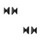 thumbnail image 2 of Guardurnaity Almohadillas para la nariz Fit en forma de H Almohadillas para aumentar las gafas resistentes al desgaste Pegatinas para gafas de Type2 NO2, 2 of 6