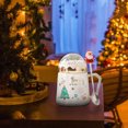 thumbnail image 4 of BOBOMOTI Christmas Coffee Mug Coffee Mugs Gifts Ideas for Christmas Birthday Xmas Decorative Mugs, 4 of 5