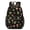 Mushroom and Fern, variant on Mushroom and Fern Black Pattern 17" School Backpacks for Teens,Waterproof Oxford Fabric,S-Shape Padded Straps for School,Travel,Hiking,Camping