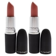 thumbnail image 2 of MAC Powder Kiss Lipstick - 314 Mull It Over - Pack of 2 , 0.1 oz Lipstick, 2 of 6