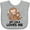 AC-Heather Grey, variant on Inktastic My Lola Loves Me Boys or Girls Baby Bib