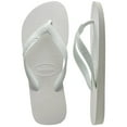 thumbnail image 5 of Havaianas Top Men's Flip Flop Sandals - White, 11/12, 5 of 6