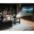 thumbnail image 2 of Naxa NVP-2500 150-Inch Home Theater 720p LCD Projector with Built-in DVD Player and Bluetooth, 2 of 3