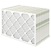 16x25x1 Merv 8 Pleated AC Furnace Air Filters. 12 PACK