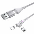thumbnail image 4 of Statik 360 Pro Universal Magnetic Charge/Sync Cable 6.6 ft White, 4 of 5