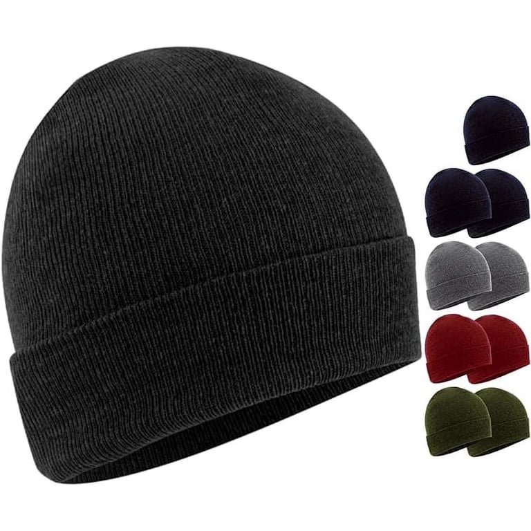 BEANIES FOR SALE ALL ADULTS AND CHILDREN 12.00 12 Pack Winter Beanie Hats for Men Women, Warm Cozy Knitted  main image 2