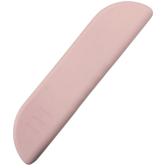 ETEREAUTY Travel Makeup Brush Storage Holder Pink Silicone Cosmetic Brush Protector