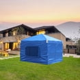 thumbnail image 4 of Aoodor Pop Up Canopy Tent with Removable Mesh Window Sidewalls, Portable Instant Shade Canopy with Roller Bag, 4 of 10