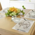 thumbnail image 4 of Ambesonne Anchor Place Mats Set of 4, Navy Summer Holiday, Standard Size, Brown Cream, 4 of 6