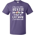 thumbnail image 3 of Inktastic I Have 2 Titles Auntie and Cat Mom I Rock Them Both T-Shirt, 3 of 5