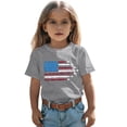 thumbnail image 1 of GPOECD T-Shirts pour Enfants Garçons Enfants Garçons Filles T-Shirt Décontracté à Manches Courtes T-Shirt Imprimé Graphique Patriotique Col Rond pour Enfants Été Sorties Hauts 1-13 Ans 02_Grey,12-13 Ans, 1 of 6