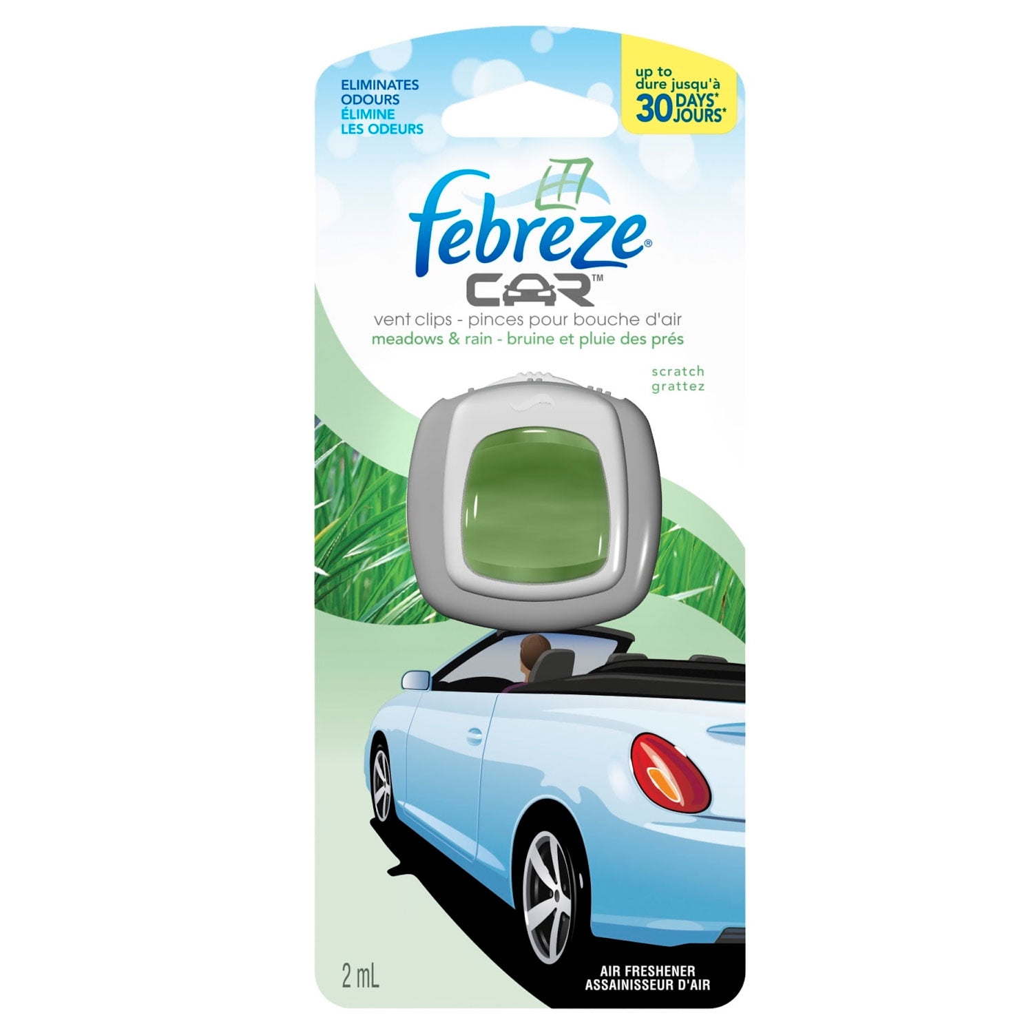 Febreze Car Vent Clips Air Freshener and Odor Eliminator Febreze Car Vent Clips Air Freshener and Odor Eliminator