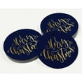 thumbnail image 3 of Inkdotpot Gold Foil Paper Hang Tag Merry Christmas Favor Tag 50 Piece, 3 of 7