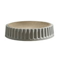 thumbnail image 3 of Pet Cat Scratcher Pad Toy Round Scratching Board Grind Claws Furniture Protector Indoor Corrugated Cardboard for Kitten Pet Accessories Gray Diameter 45cm, 3 of 7