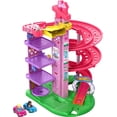 thumbnail image 1 of Set de atletismo Hot Wheels Barbie & Malibu Racerverse con 2 coches, 1 of 6