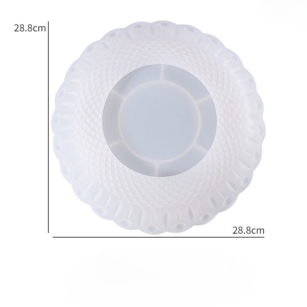 Bowl Resin Molds,Fruit Storage Tray Epoxy Resin Casting Molds, Bowl Silicone Mould for Fruit Plate, Jewelry Dish, Home Decoration