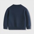 thumbnail image 2 of WXFAZCVU Boys Full Zip Cardigan Sweater Kids Long Sleeve School Casual Fall Winter Outerwear Size 2-3 Years, 2 of 4