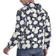 thumbnail image 6 of Haiem Daisies Flowers Patterned Men's Hoodie with Kangaroo Pocket - Ideal Pullover Sweatshirt for Daily Wear, Travel, and Home-Small, 6 of 7