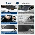 thumbnail image 3 of Car Windshield Snow Cover, Windshield Cover for Ice and Snow, Frost Windshield Cover for Ice, 2*Removal Side Mirror Protector, Windproof UV Sunshade Cover for Cars, SUVs, Vans, 3 of 5