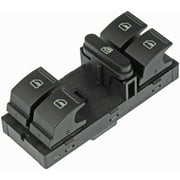 Dorman 901-503 Master Window Switch - 5 Button Front Left for Specific Seat / Volkswagen Models